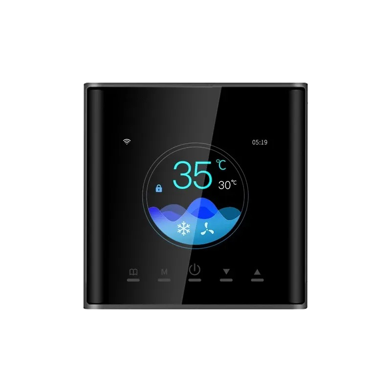New Arrival Color Display Heating And Cooling FCU Thermostat